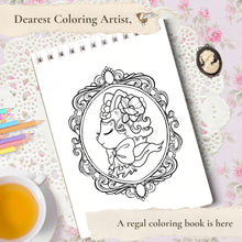 Load image into Gallery viewer, PAWS & Proper: A Royal and Cozy Coloring Book (PRE-ORDER)