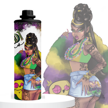Load image into Gallery viewer, Mardi Gras Hottie- 20oz water bottle
