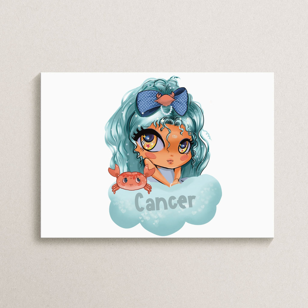 Baby Cancer Zodiac Art Print