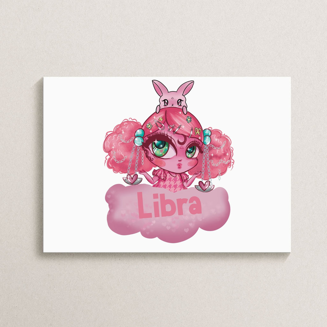 Baby Libra Zodiac Art Print