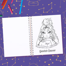 Load image into Gallery viewer, Zodiac Dreams Bound Coloring Book (PRE-ORDER)