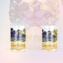 Load image into Gallery viewer, PRE-ORDER Gemini 12oz sippy tumbler (2 different toppers)
