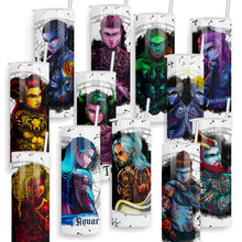 Load image into Gallery viewer, Male Zodiac Glow In the Dark 20oz Tumbler
