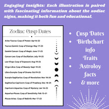 Load image into Gallery viewer, Zodiac Dreams Bound Coloring Book (PRE-ORDER)