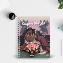 Load image into Gallery viewer, Conquer Your Ish Personal Journal Notebook and Sticker Sheet