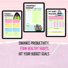 Load image into Gallery viewer, Personal Digital Planner (Periodt)