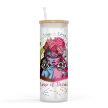 Load image into Gallery viewer, Zodiac and Cusp 25oz Frosted Glass Tumbler
