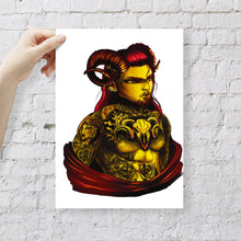 Load image into Gallery viewer, Male Aries Zodiac Art Print

