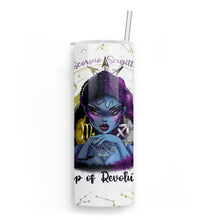 Load image into Gallery viewer, PRE-ORDER Cusp of Revolution 20oz skinny tumbler
