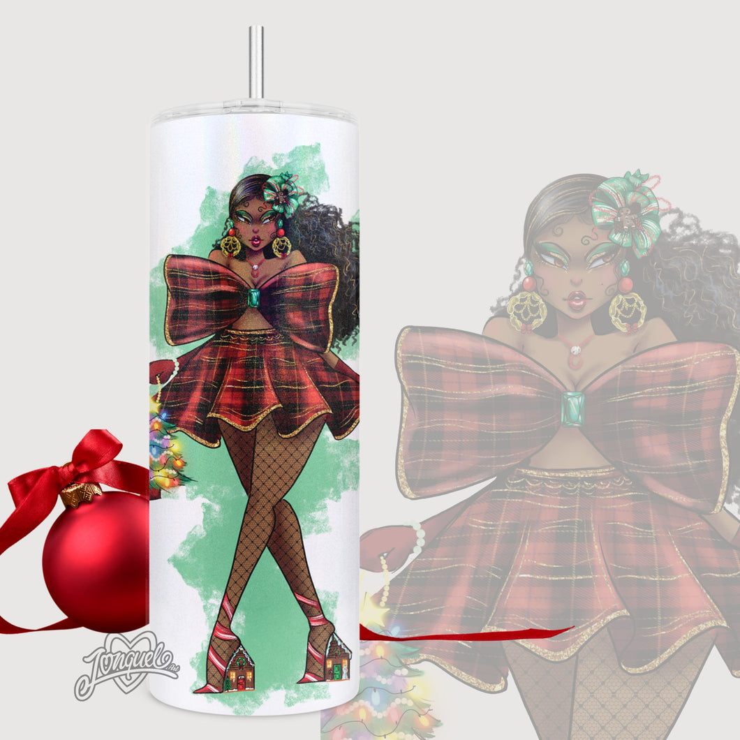 Pre-Order: Holiday Doll Ver 2 Shimmer Tumbler