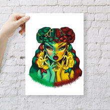 Load image into Gallery viewer, Pisces - Aries : Rebirth Zodiac Cusp Art Print
