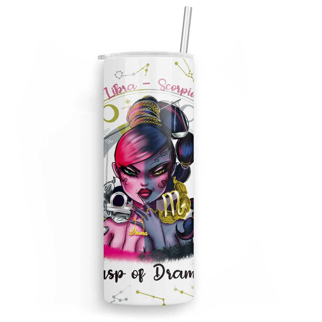 PRE-ORDER Cusp of Drama 20oz skinny tumbler