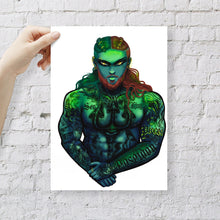Load image into Gallery viewer, Male Pisces Zodiac Art Print
