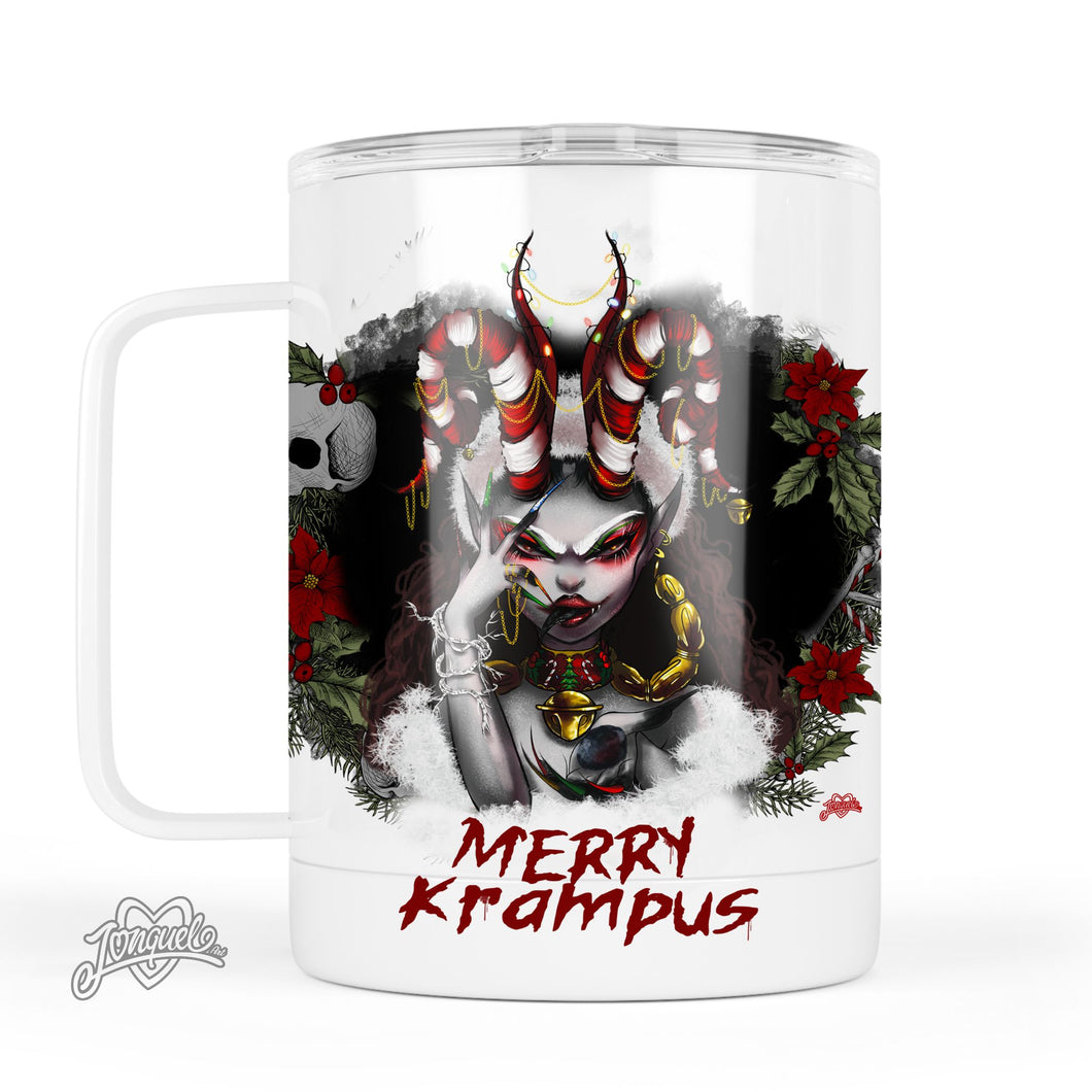 Merry Krampus 12 oz Thermal Mug