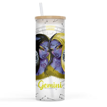 Load image into Gallery viewer, Zodiac and Cusp 25oz Frosted Glass Tumbler
