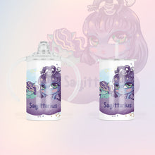 Load image into Gallery viewer, PRE-ORDER Sagittarius zodiac 12oz sippy tumbler (2 different toppers)
