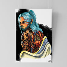 Load image into Gallery viewer, Male Cancer Zodiac Art Print
