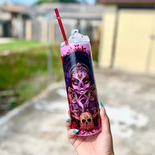 Load image into Gallery viewer, Preorder Bruja Color changing 20oz Tumbler
