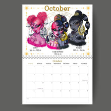 Load image into Gallery viewer, Zodiac Dreams Calendar 2026–2027 (Pre-Order)
