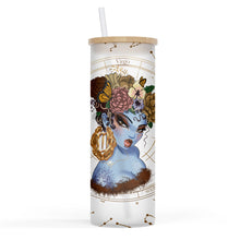 Load image into Gallery viewer, Zodiac and Cusp 25oz Frosted Glass Tumbler
