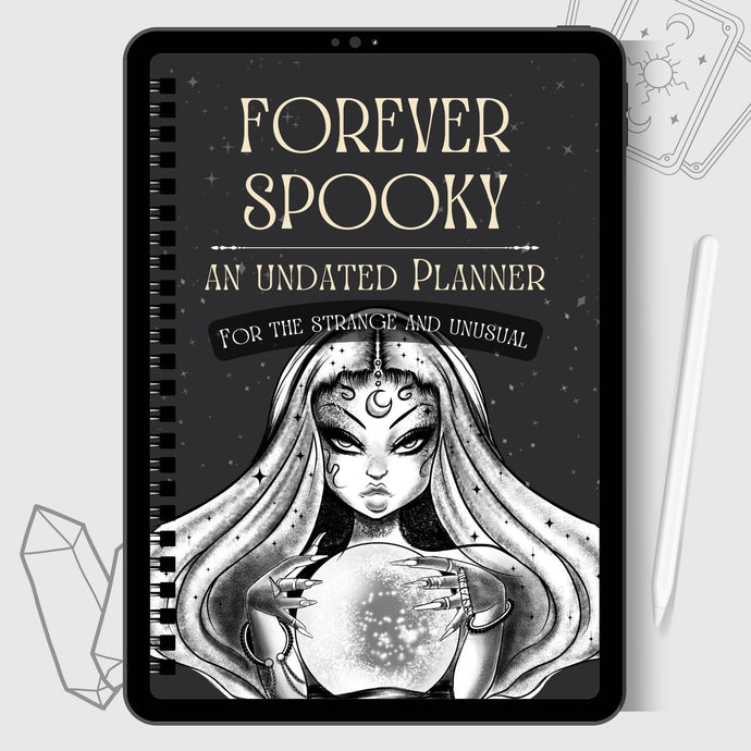 Forever Spooky Undated Digital Planner