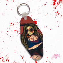 Load image into Gallery viewer, Friday The 13th Motel Keychain
